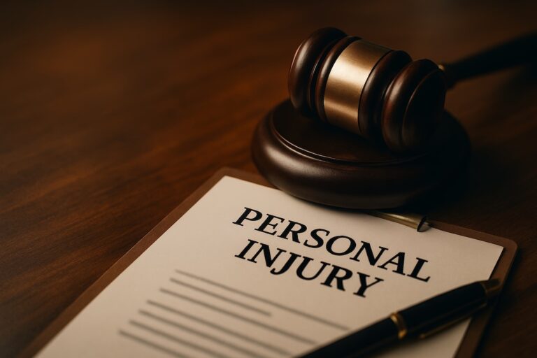 Georgia workers’ comp attorney helping an injured employee file a workplace injury claim.